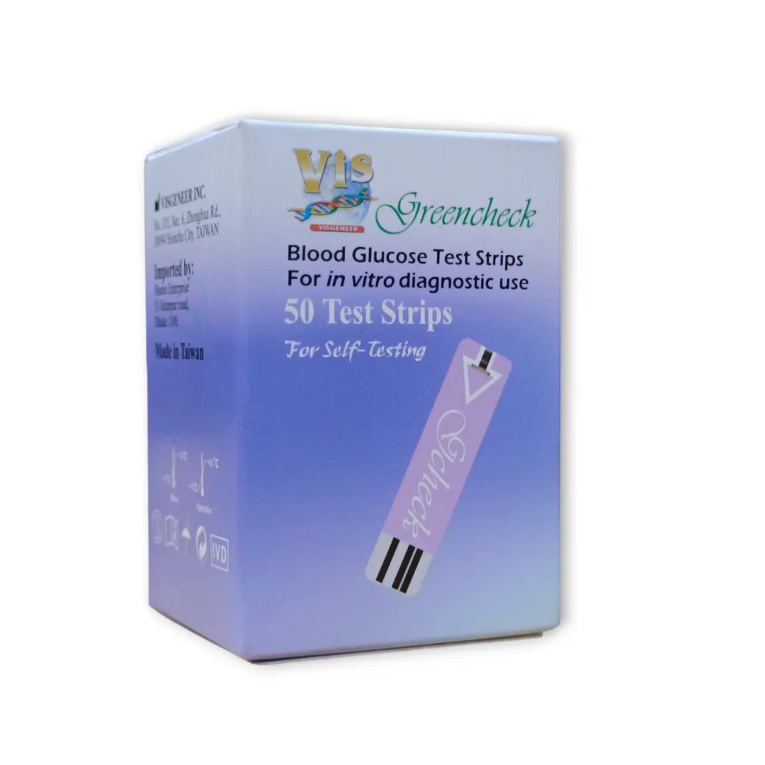 Blood Glucose Test Strip Green Check Price in BD
