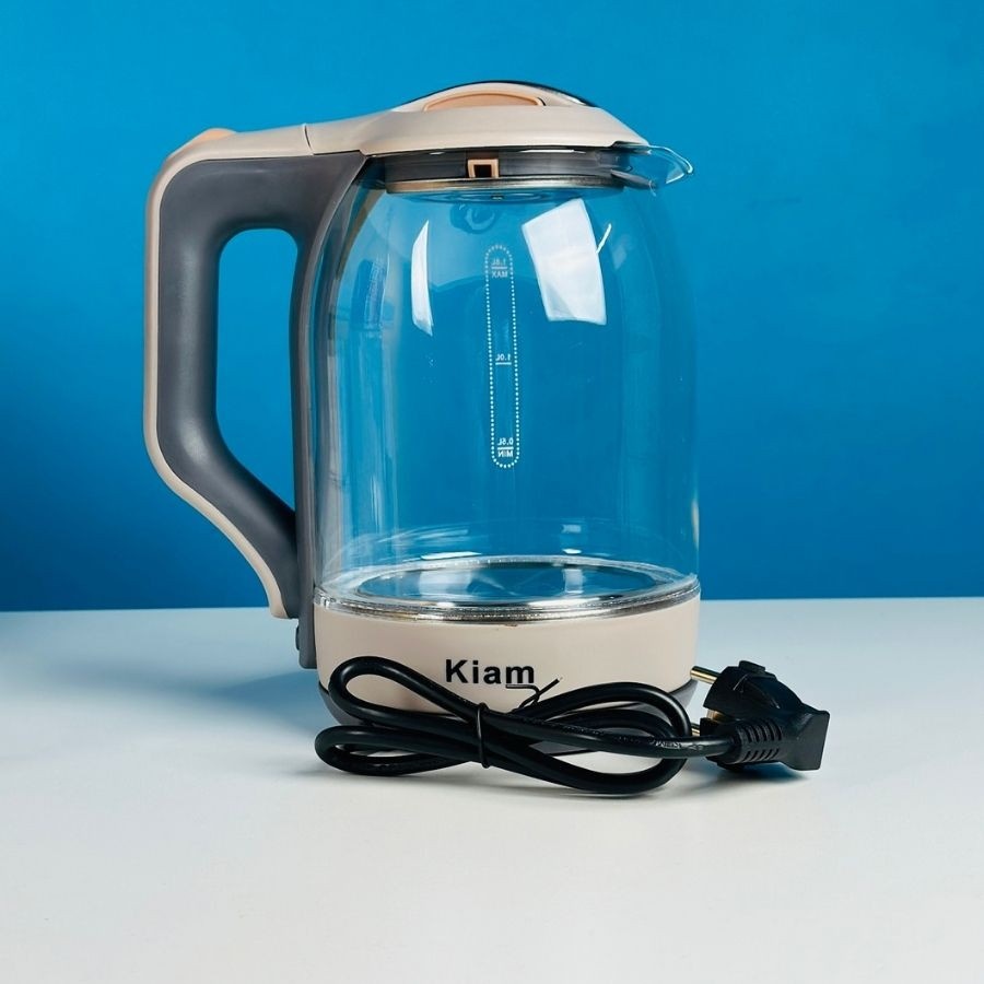 Kiam Electric Kettle BL-002 L) With Glass kettle