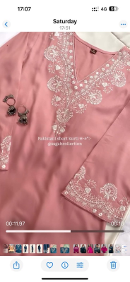 pure cotton 1 pis bory- pure cotton with jori ambrodari work size- M L XL price-330