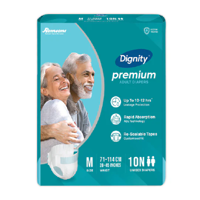 DIGNITY Premium Tape Style Adult Diapers