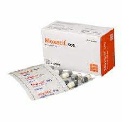 Moxacil 500 mg Amoxicillin Capsule - Pharma Rx