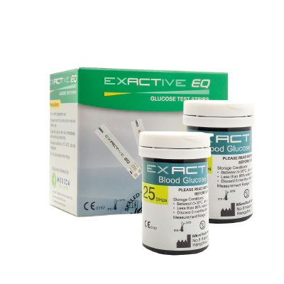 Medica Exactive EQ Blood Glucoxse Strip (25X2 PCs Pot)