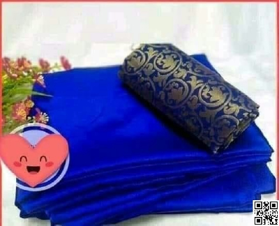 Japani silk saree with katan blouse