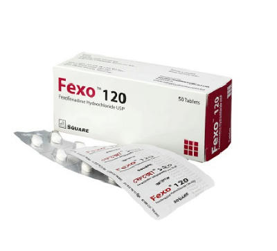 Fexo 120mg Tablet Price in BD | Allergy Relief