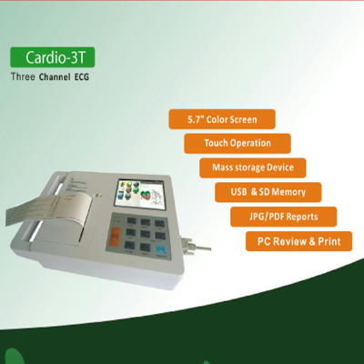 Save Lives Safely: Cardiolink 3T 3-Channel ECG Machine Price in BD