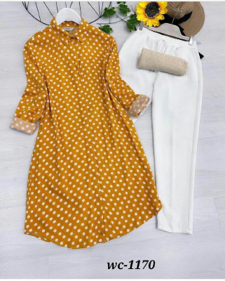angla lilen with screen print readymade long shirt and pant 2 pics