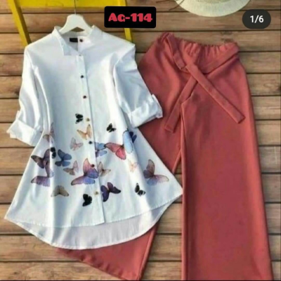 Butterfly Shirt 2 Piece