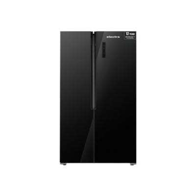 Electra SBS Refrigerator 587 L | ER587TS24BG | Black Glass