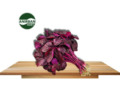 Lal Shak (Red Spinach) - 1 Bundle