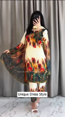 ✔️ Digital Printed Silk 