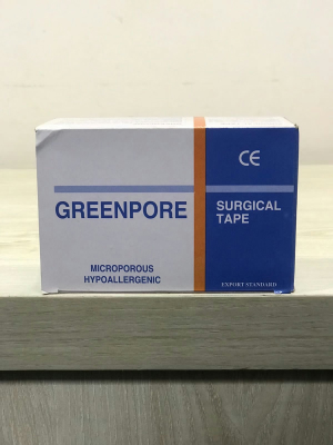Surgical Tape Green Pro 1" & 2": Premium Medical Fixation Tape