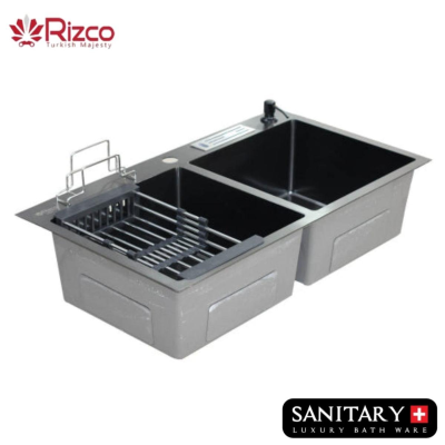 Rizco Senorita 32 Inch NB KC Kitchen Sink 304 Stainless Steel (Best Price)