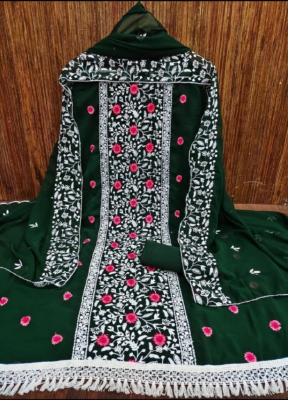 Georgeette Designer secuence Embroidery  Salwar kameez Body:Soft Georgette Salwar & Inner:Soft Butter Onla:Georgette Price:350 tk