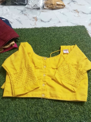 Amader nijesho production e toiri orginal chiken  blouse  Size 32/34/36/38 price 180