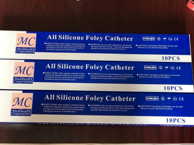 All Sillicone Foley Catheter 6,8,10