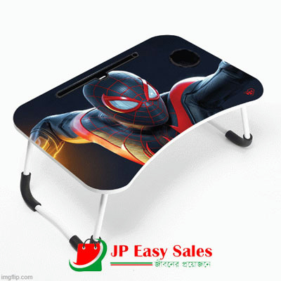 Foldable laptop Table Cartoon Printed