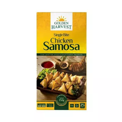 Golden Harvest Frozen Chicken Samosa 250 gm (25 pcs)