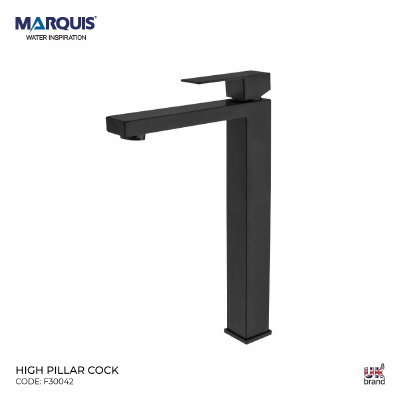 MARQUIS Black High Pillar Cock, F30042 (Best Price)