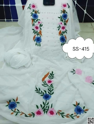Jorjet with embroidery work