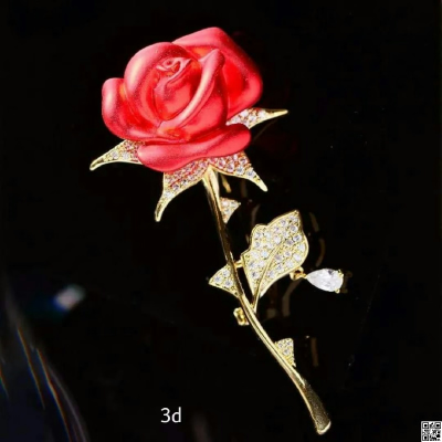 Orginal china imported hijab brooch metal with stone work