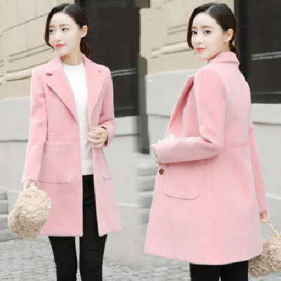 One Part Brush Fabrics Winter Over Coat GH-944