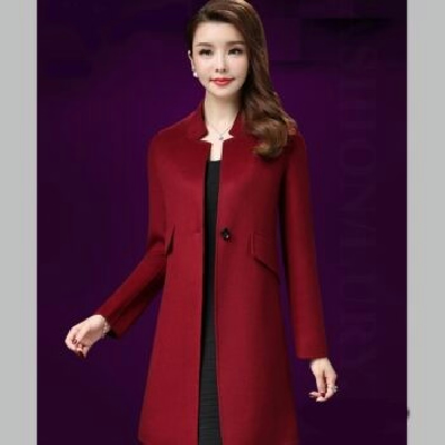 One Part Brush Fabrics Winter Over Coat GH-941