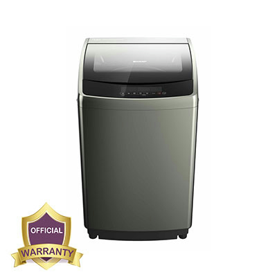 Sharp Inverter  12 KG  Full Auto  Washing Machine ES-F120G |- Titanium