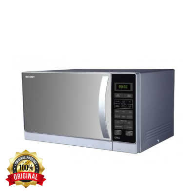 Sharp Grill Microwave Oven R-72A1-SM-V | 25 Litres - Mirror Silve