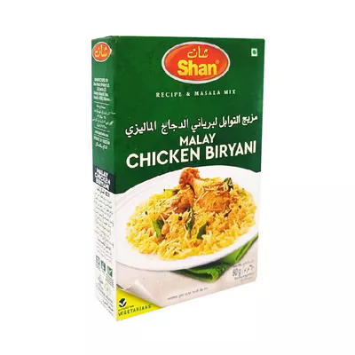 Shan Spice Mix For Malay Chicken Biryani 60 gm