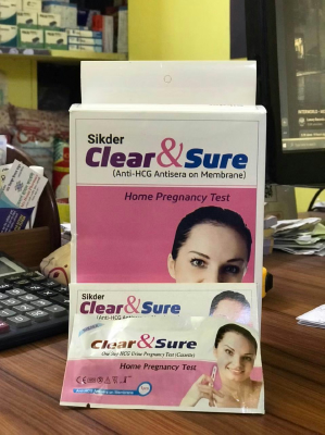 Pregnancy Test Kit Clear & Sure Price in Bangladesh
