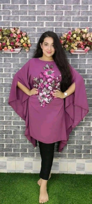 Original China Linen With Sequence Work Readymade Kaftan