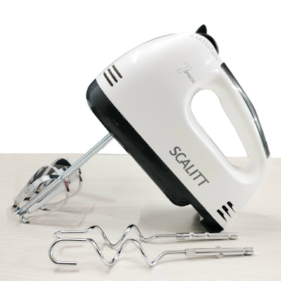 Scalitt 7 Speed Electric Egg Beater and Mixer for Cake Cream