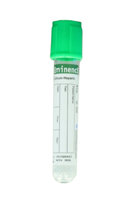 JR Eminence Lithium Heparin Tube Price in Bangladesh — Vacuum Tube