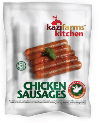Kazi Farms Chicken Sausages Spicy 10 Pieces