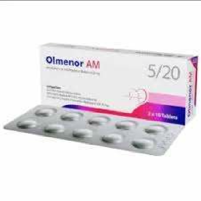 Buy Olmenor 5/20 Tablet – Original Olmesartan & Amlodipine Online