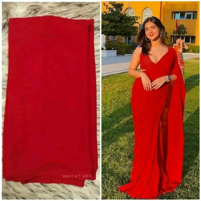 Pure Soft Georgette Sharee