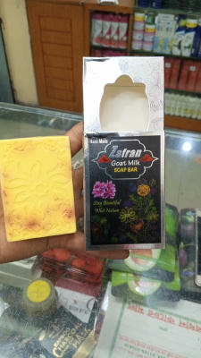 Zafran goat milk soap