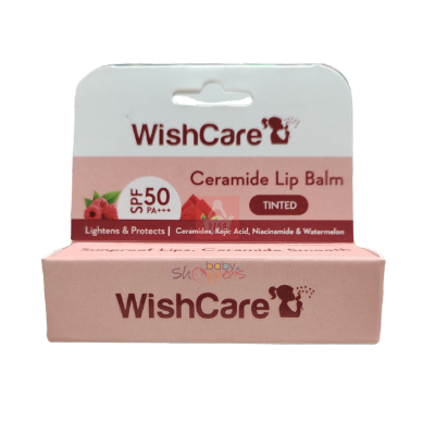 WishCare Ceramide Lip Balm with SPF 50 PA+++ (Tinted)