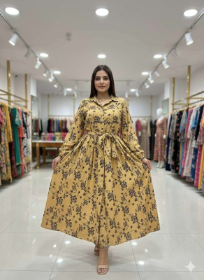 Lilen with screen print readymade one pics body 44/46 Long 50/52/54 price 260 same days booking