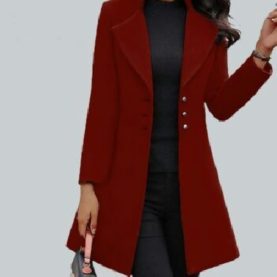 One Part Brush Fabrics Winter Over Coat GH-930