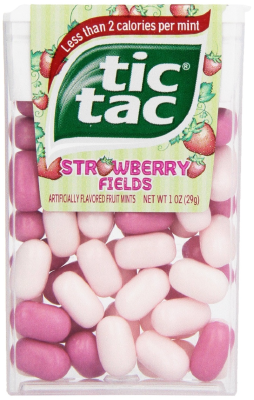 Tic Tac Strawberry Flavored Mouth Freshener