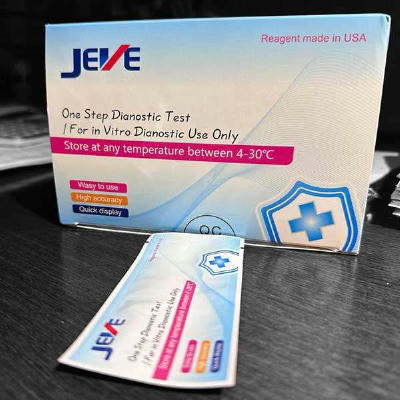 Syphilis Ultra Repid Test Strip. (WB/S/P)