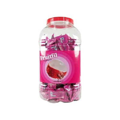 Fruitfil Litchi Flavor Chewing Gum- 10pcs