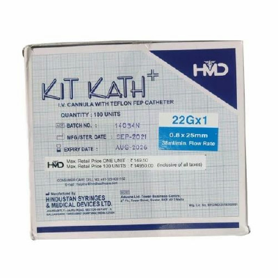 Kit Kath IV Cannula – HMD KITKATH+ IV Cannula Best Price in Bangladesh