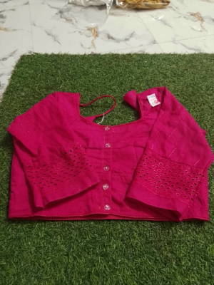 Amader nijesho production e toiri orginal chiken  blouse  Size 32/34/36/38 price 180