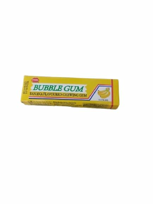 Bubble Gum Banana Flavored Chewing Gum-14gm