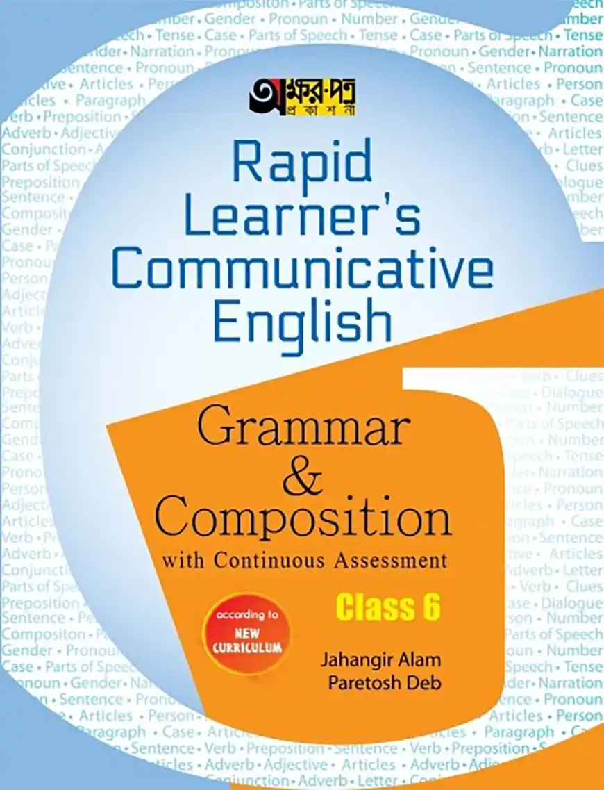 Rapid Learners Communicative English Grammar - With Model Question (Class 6)