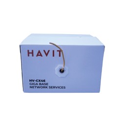 HAVIT CX46 ORANGE COLOR CAT6 NETWORK CABLE (CCA, 0.56mm, UTP, 305m)