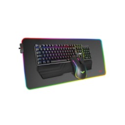HAVIT KB511L RGB MECHANICAL GAMING KEYBOARD W/WRIST REST, MOUSE & MOUSE PAD 3-IN-1 COMBO